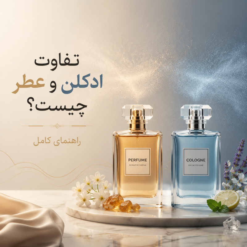 تفاوت ادکلن و عطر چیست؟ راهنمای کامل