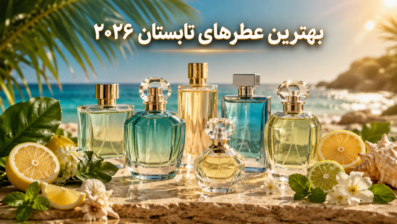 بهترین عطر ها برای فصل تابستان ۲۰۲۶